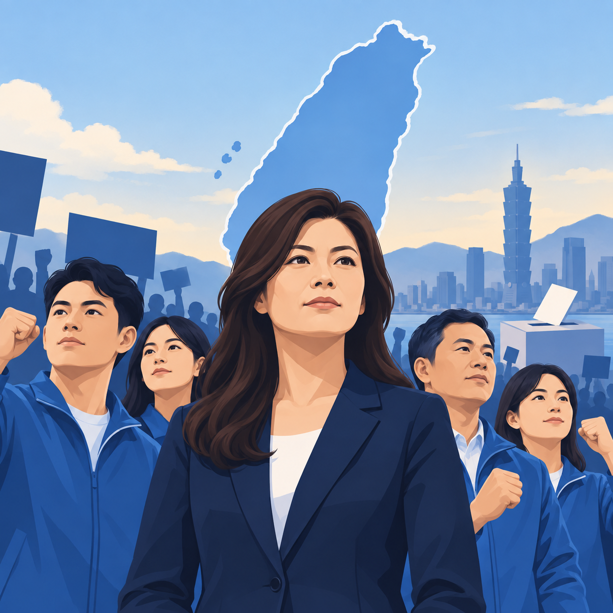 郑丽文：面对年底地方选举 国民党须团结一致