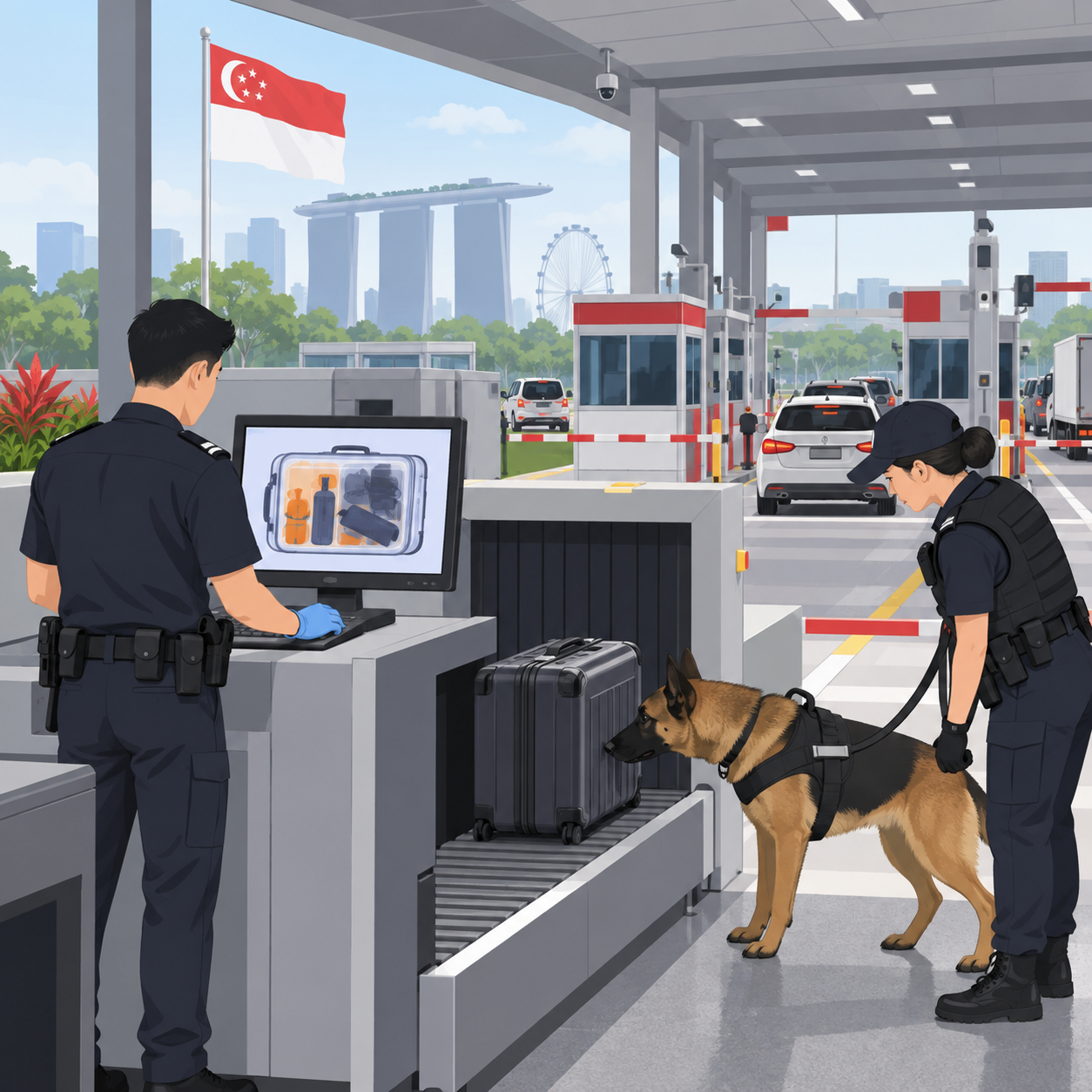 新加坡关卡2025年毒品逮捕案增加逾五成