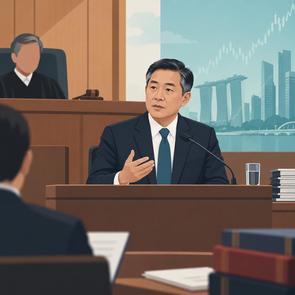 吴金贤出庭作证称相信做市服务“完全合法”
