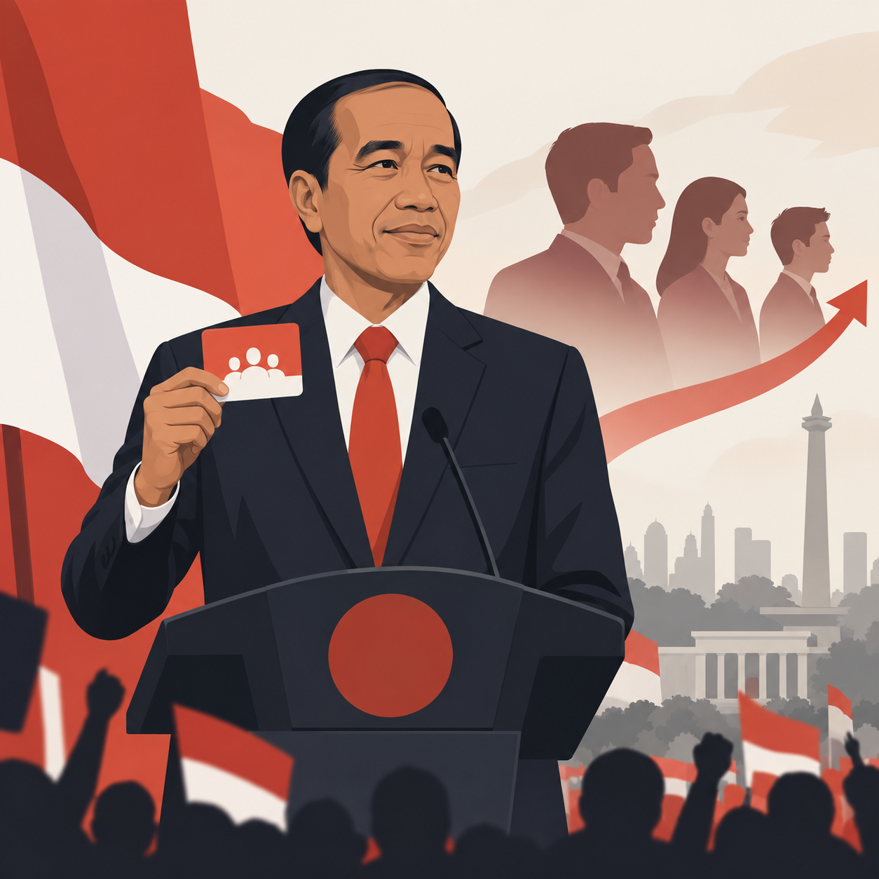 佐科透露已加入印尼团结党，结束数月政治归属猜测