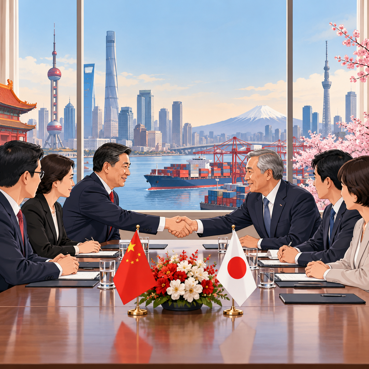 何立峰：中国始终欢迎日本企业来华发展