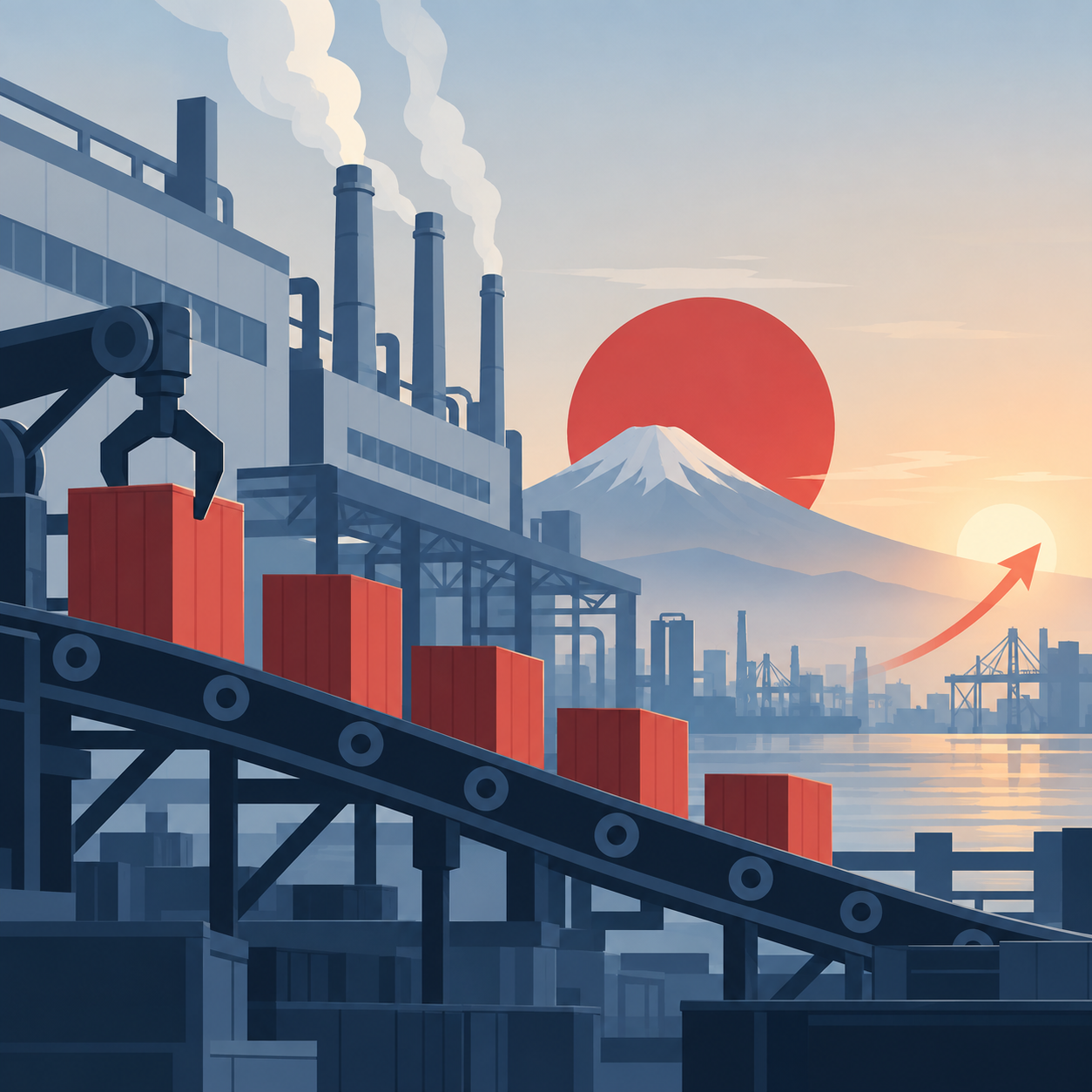 日本8月工厂产出环比意外下降1.7%