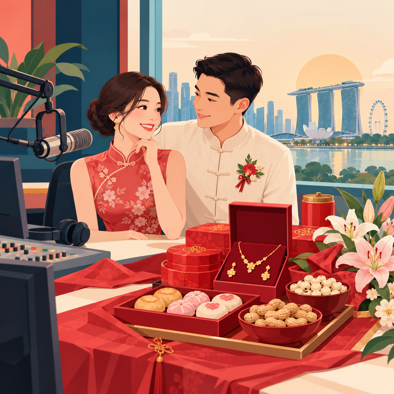 UFM100.3台庆日迎双喜 DJ沈嘉怡举行过大礼