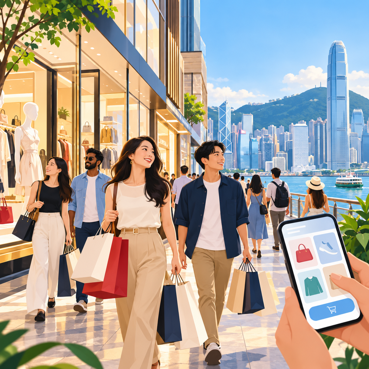 香港8月零售业总销货价值同比增长5.6%