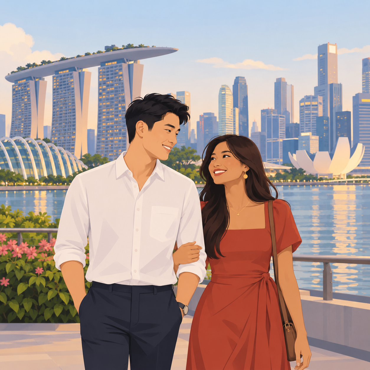 网民热议新加坡男性为何选择与外国女性结婚