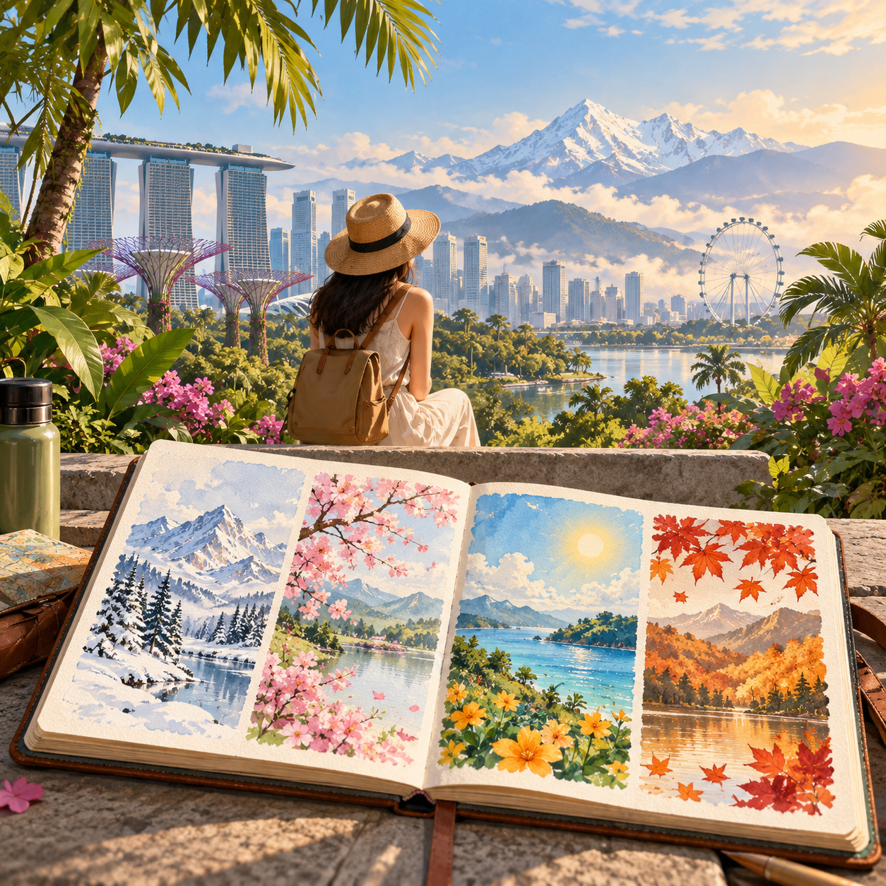 新加坡没有四季，《取火》邀读者从旅行中留住季节