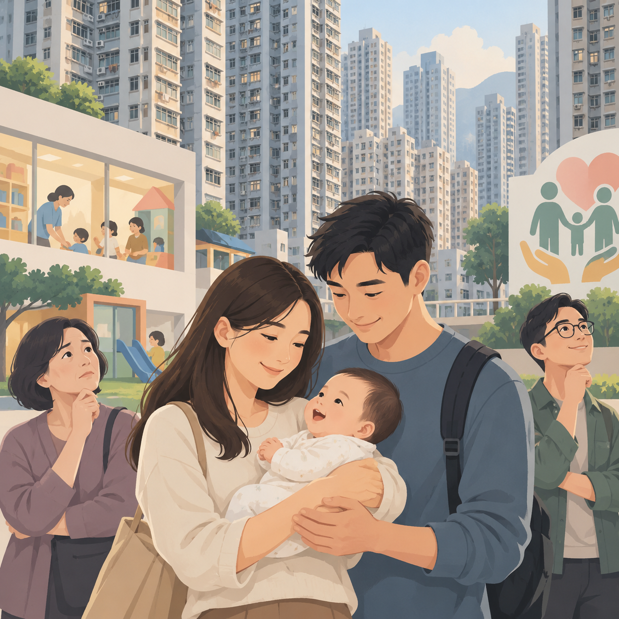 港府推出11项鼓励生育措施 港人看法不一