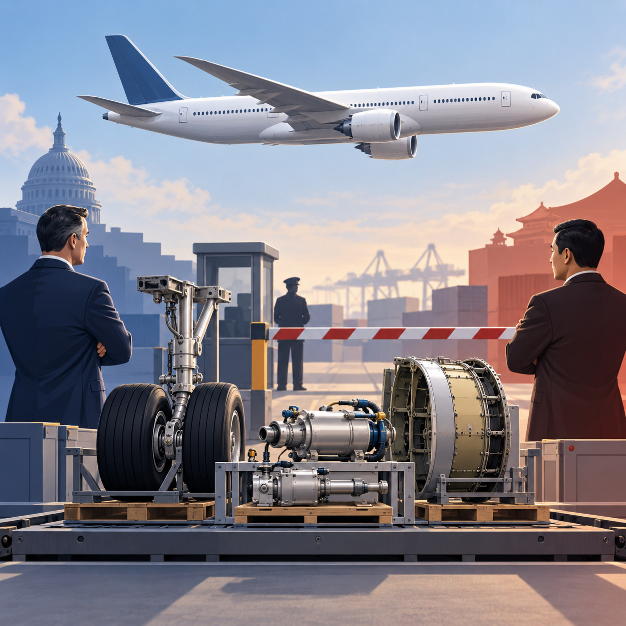 美据报放缓对华航空零部件出口审批，拟增加谈判筹码