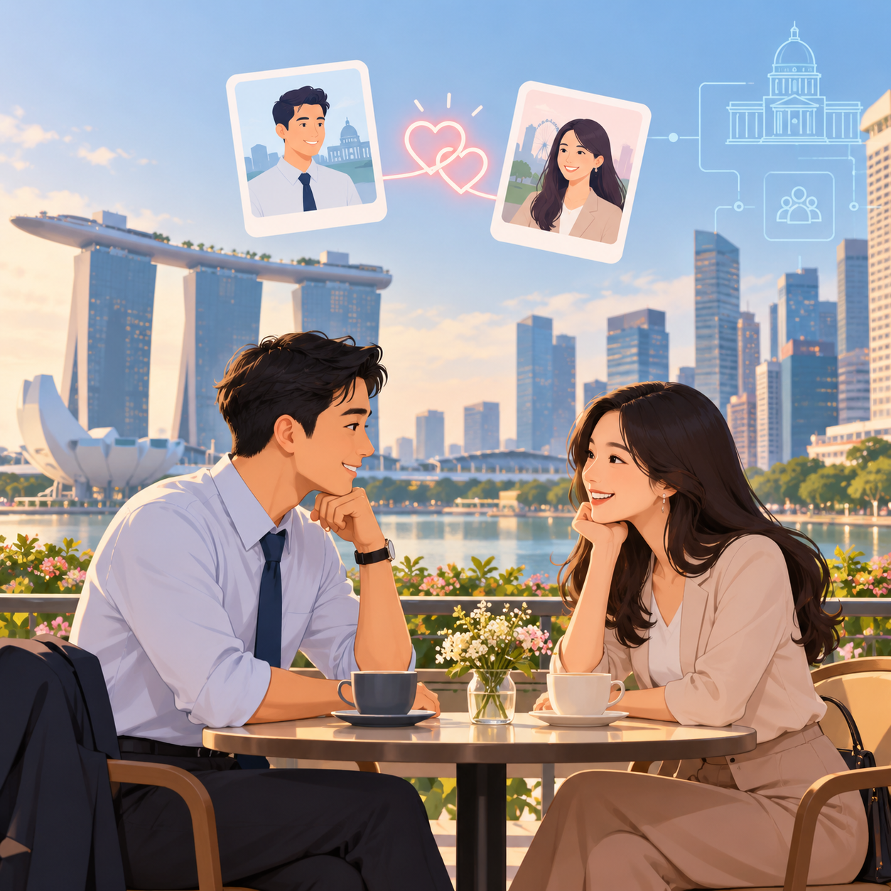 新加坡政府交友试点FirstDate不匹配同机构员工