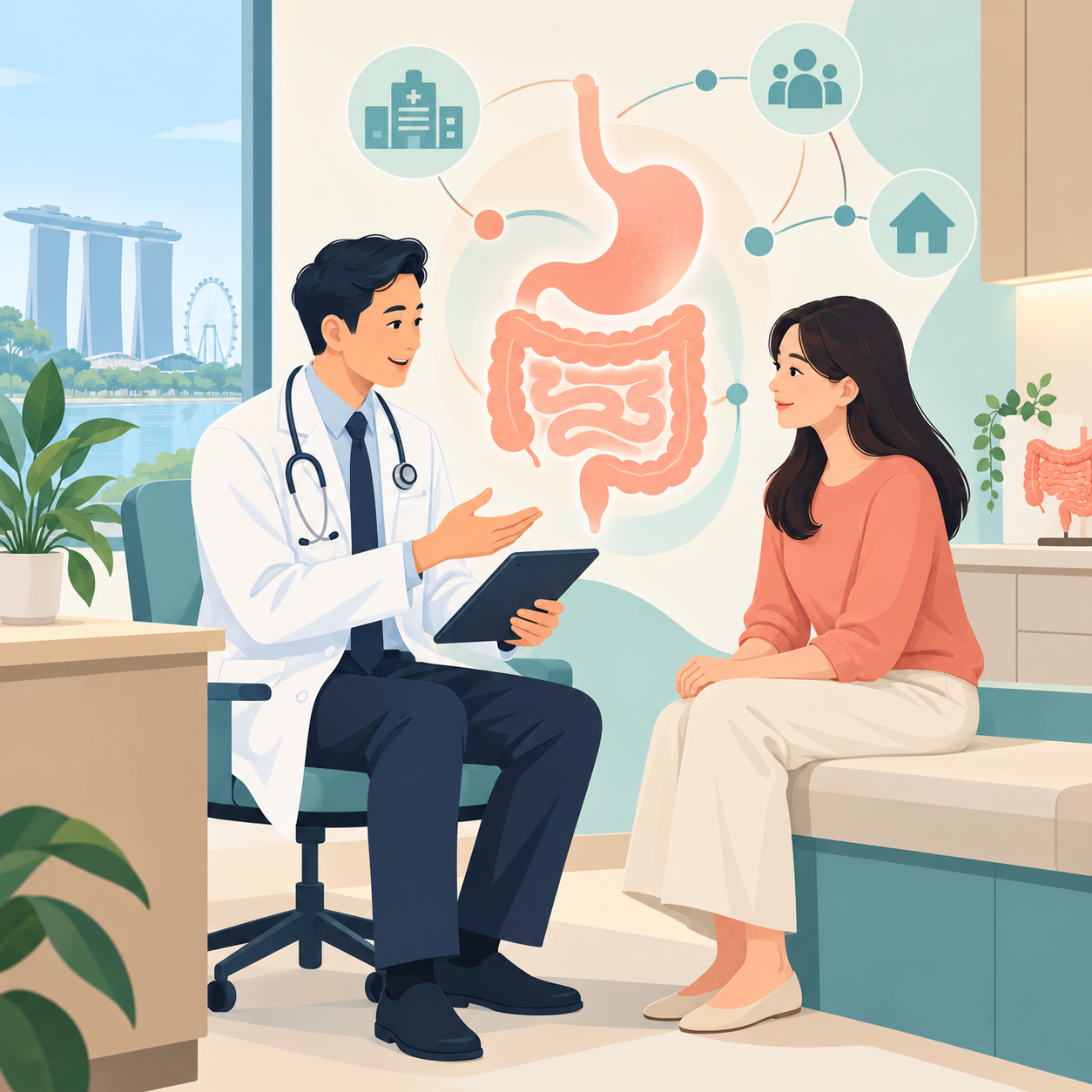 新加坡保诚与NHG Health合作，为客户拓展消化专科服务