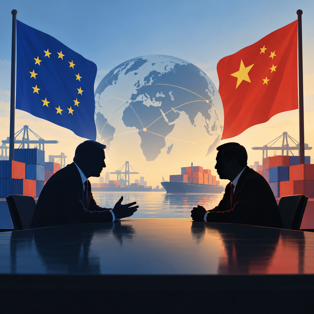 欧盟称欧中贸易谈判取得切实成果至关重要
