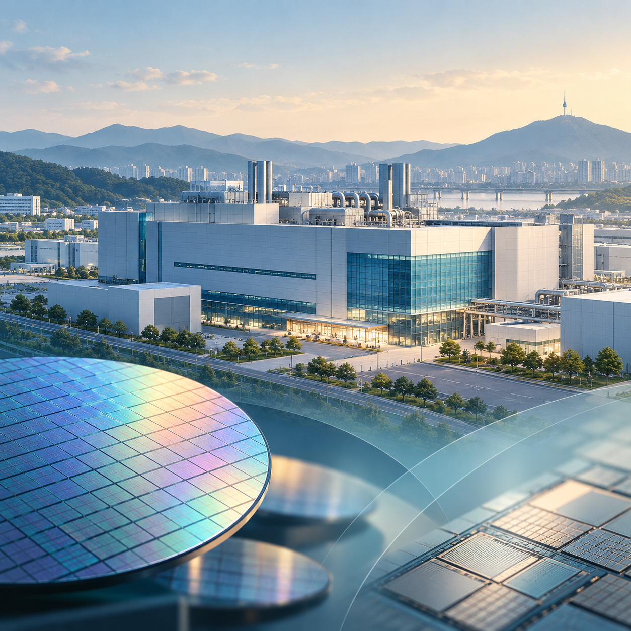 SK集团会长称将尽快在光州建设芯片工厂，未定开工时间