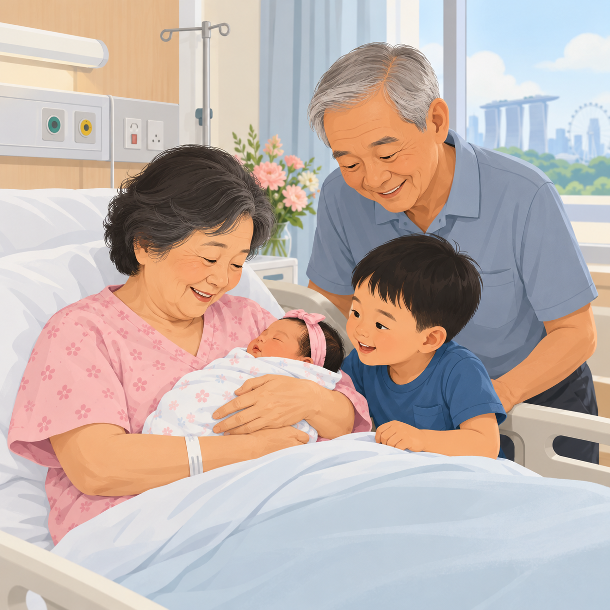 中国60岁女子诞下女婴，曾在两年前生下儿子