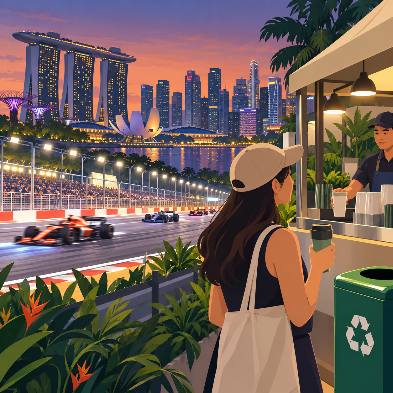 2026年新加坡F1大奖赛场内饮料容器免收10分押金
