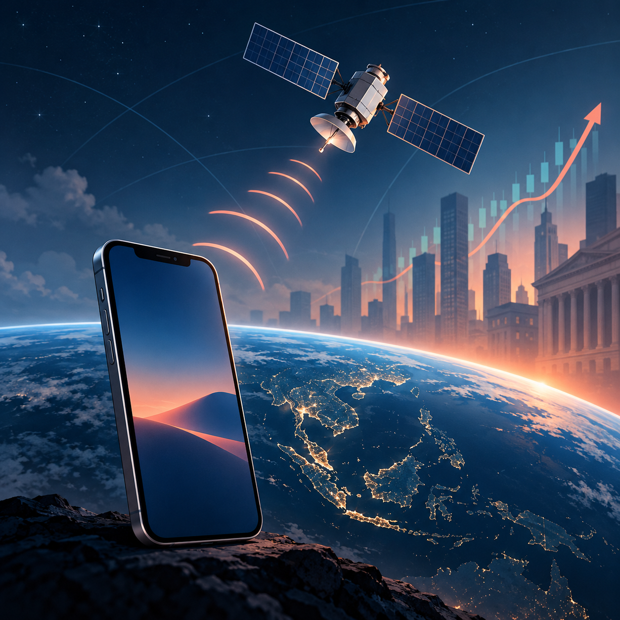 美股期货走高，市场聚焦SpaceX手机通信布局