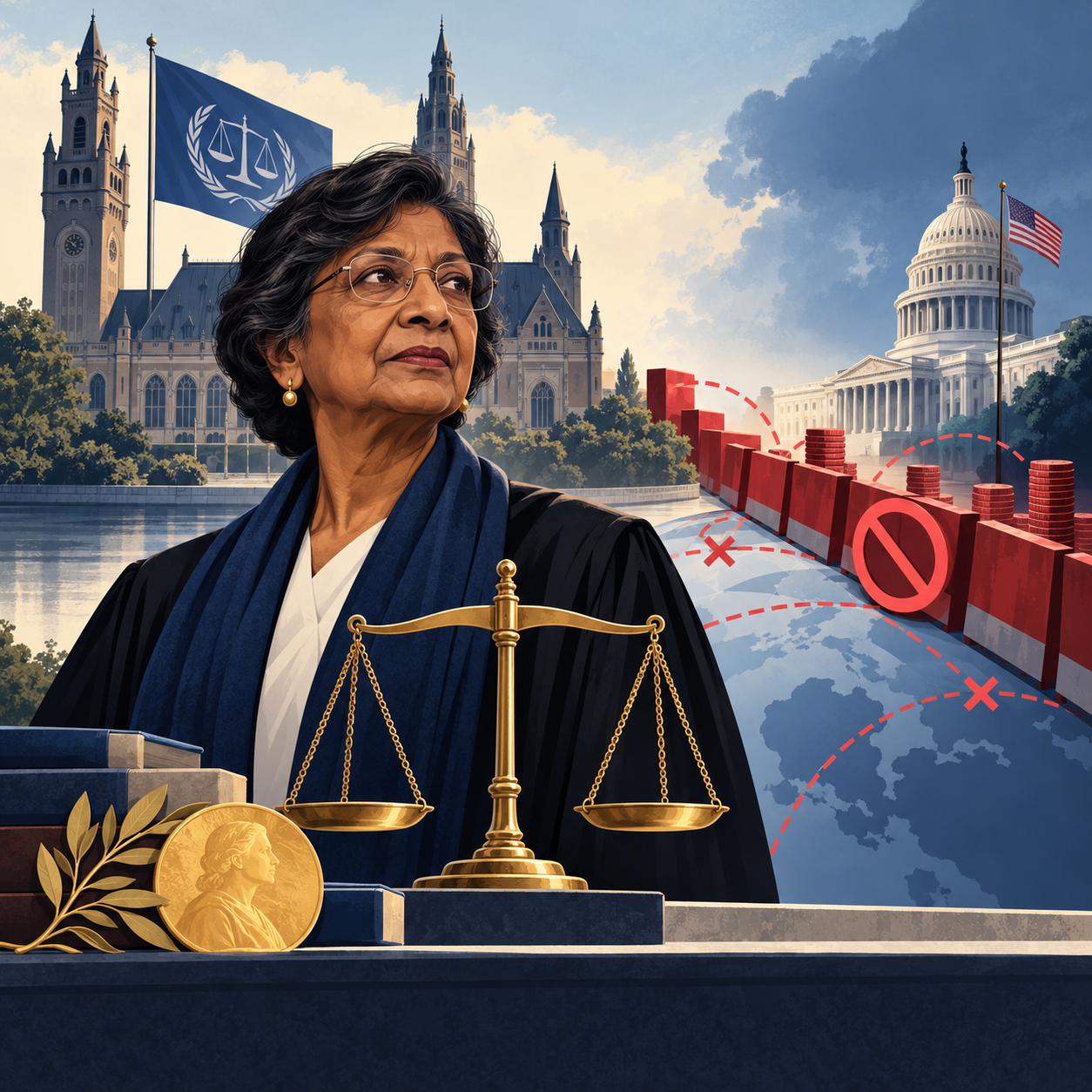 皮莱获诺贝尔和平奖后，美国加大对国际刑事法院制裁