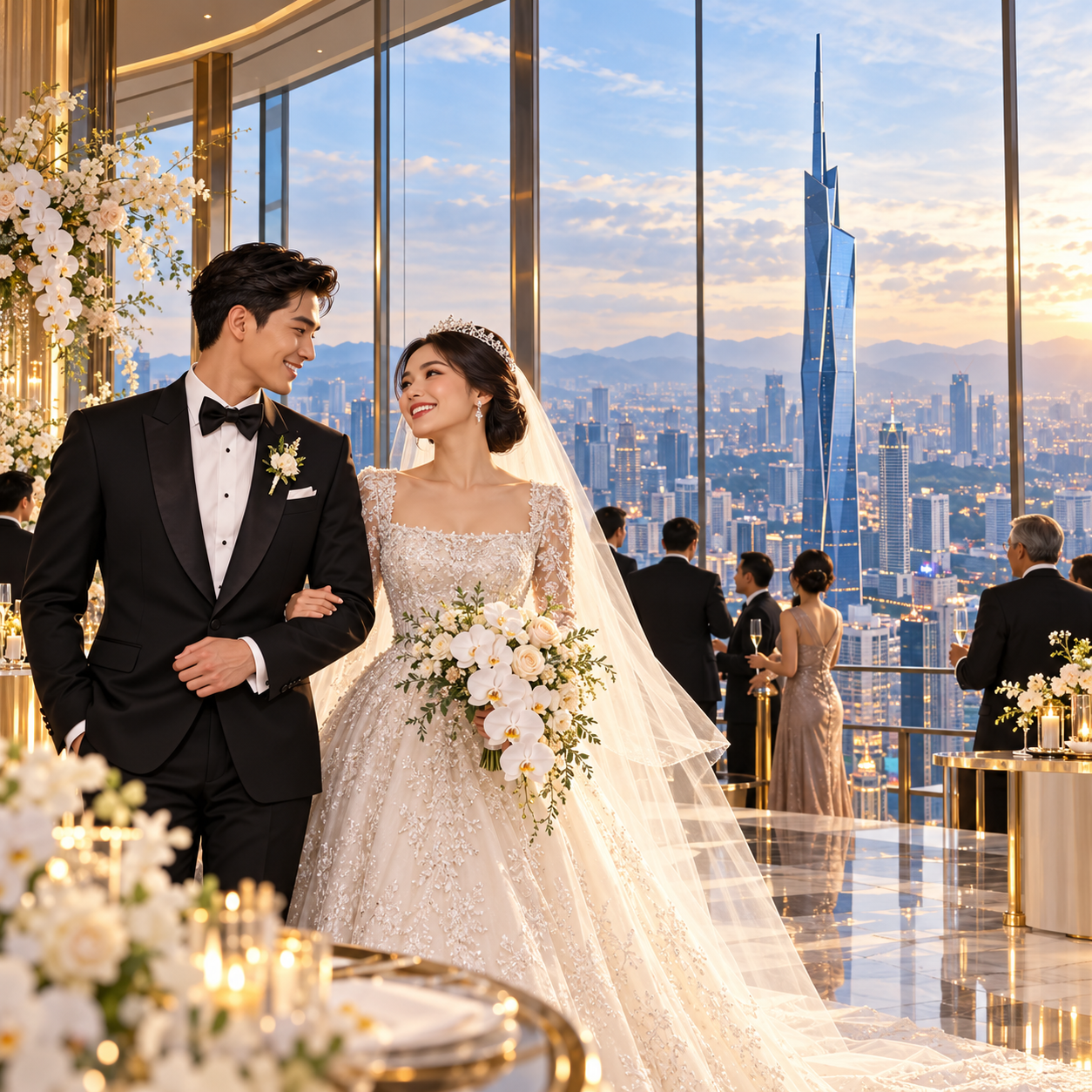 马来西亚议员与女星今日举行婚礼，政商娱乐界嘉宾备受关注