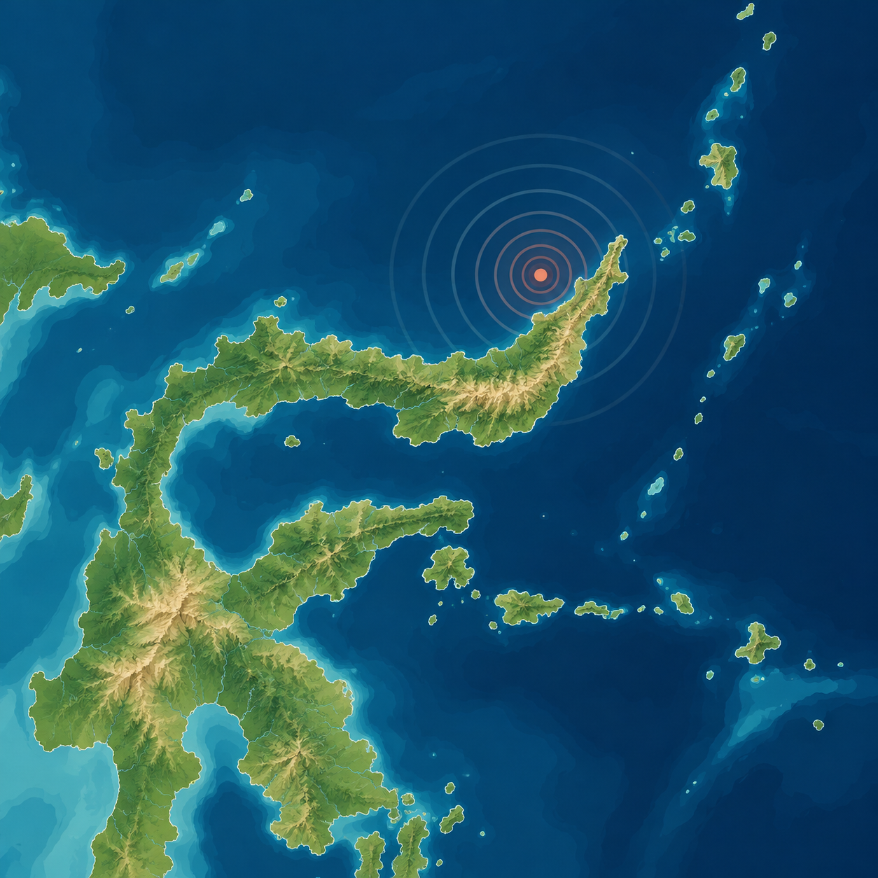 印尼米纳哈萨发生5.3级地震