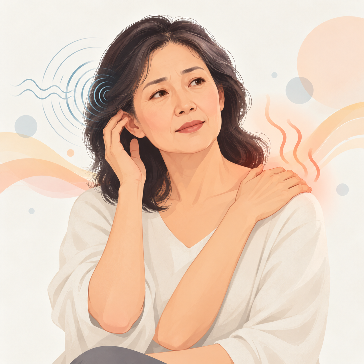 围绝经期症状不止潮热：耳鸣、肩周炎也可能出现