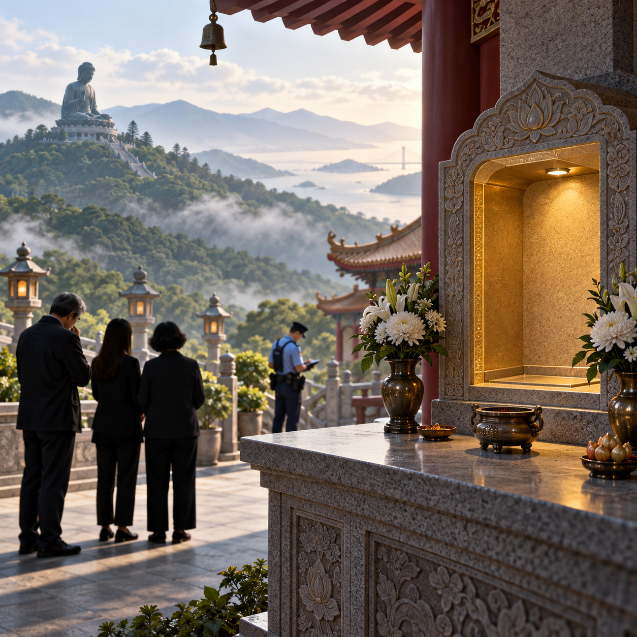 梅艳芳骨灰盅在大屿山寺院失踪 家人盼警方加快调查