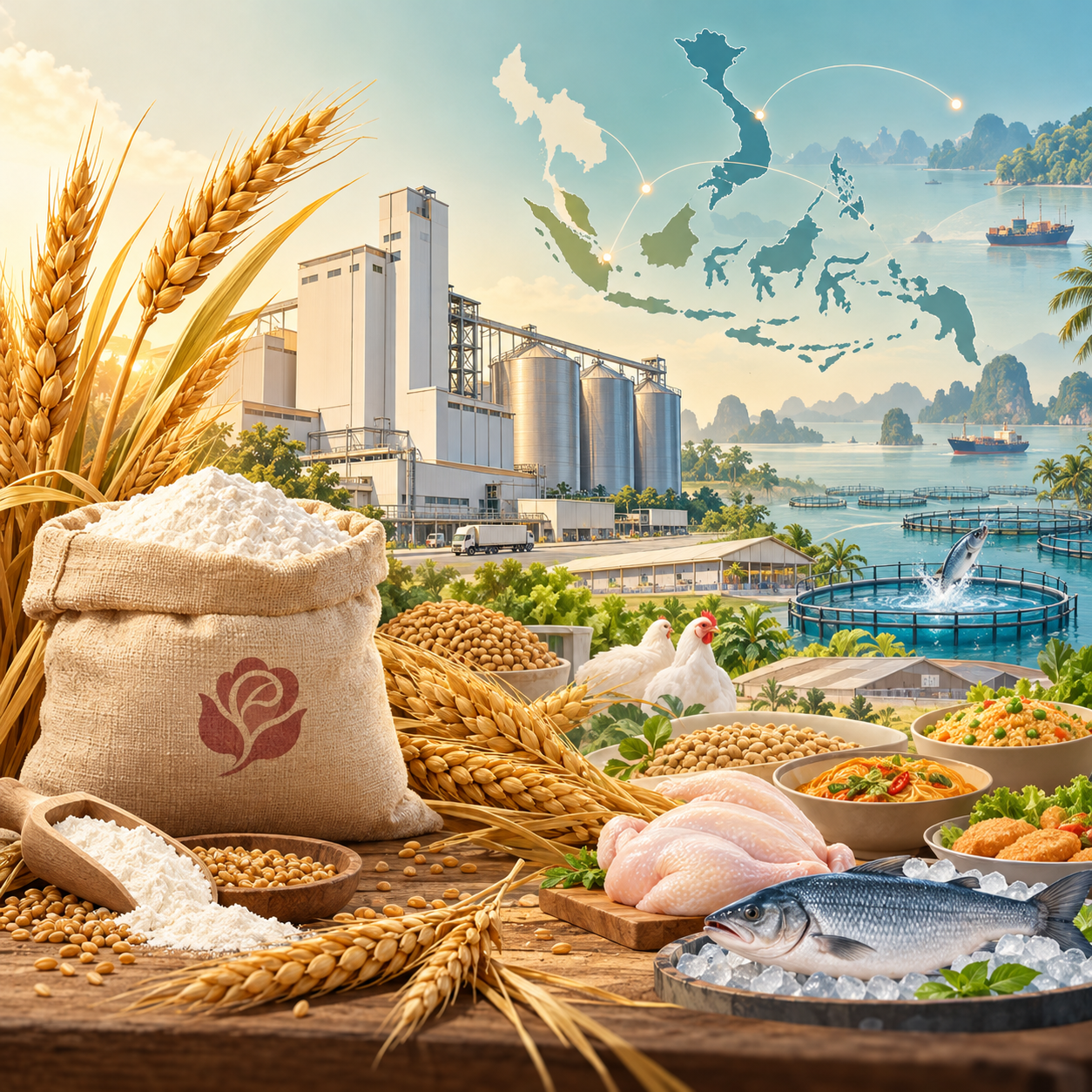 马来西亚老牌面粉厂拓展业务，打造区域食品企业