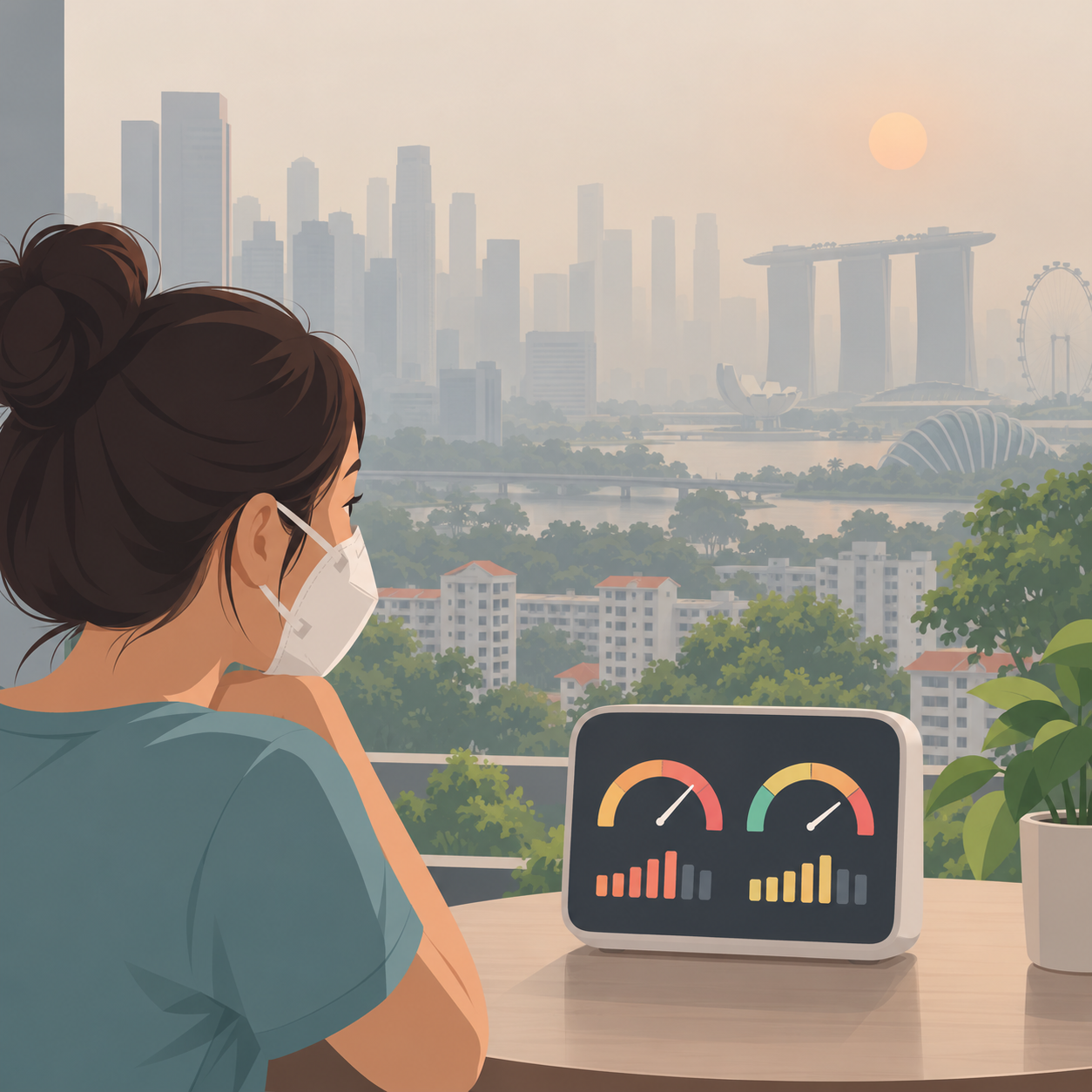 雾霾季看哪项空气质量读数？PSI与AQI计算方式不同