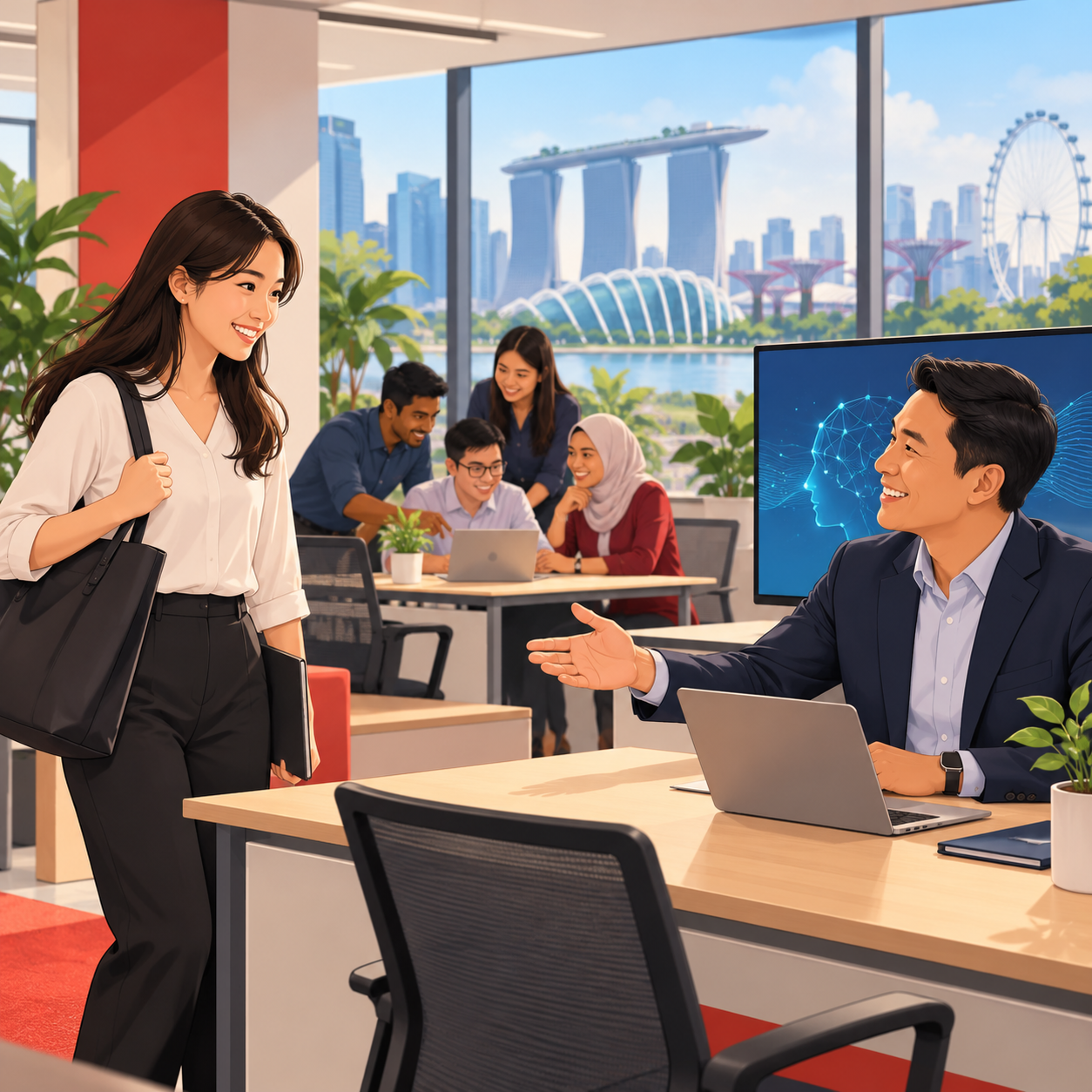 尚达曼：政府应鼓励企业聘用应届毕业生