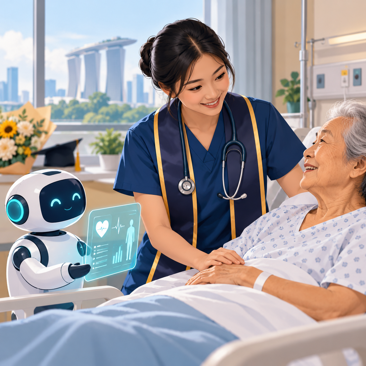 杨莉明勉励毕业生善用AI：视为队友而非对手