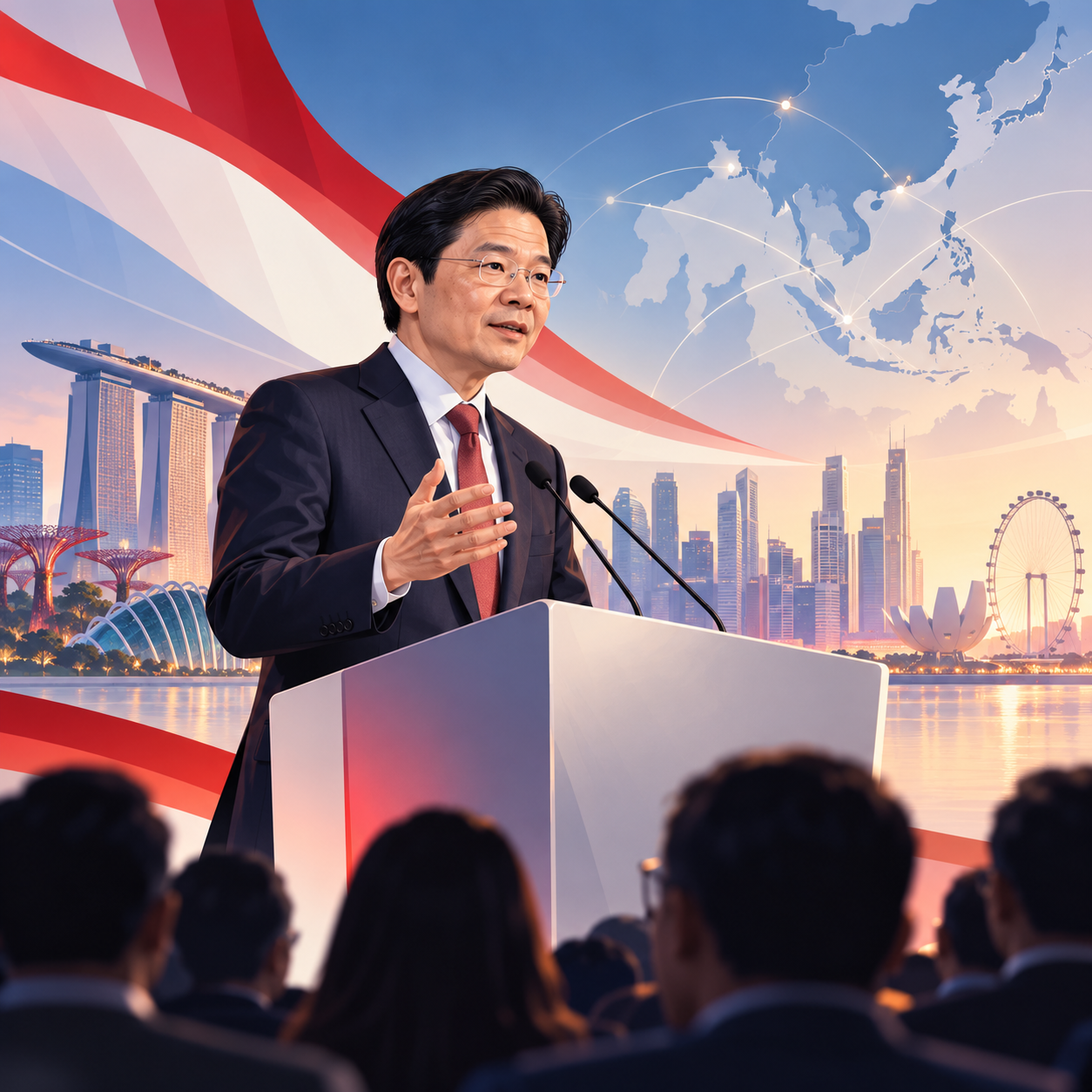 黄循财出席星展亚洲未来前进大会