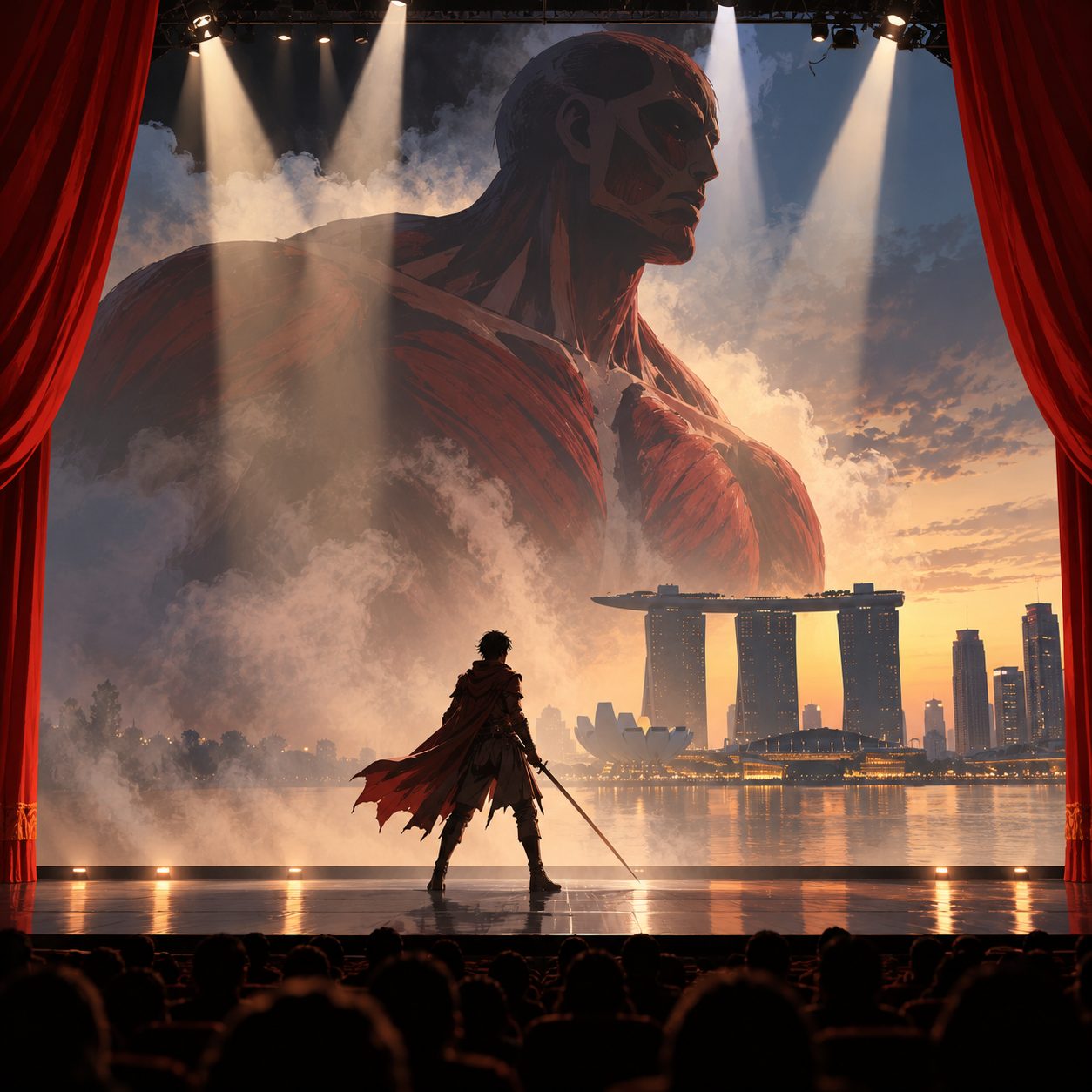 《进击的巨人》音乐剧将于2027年4月登陆新加坡