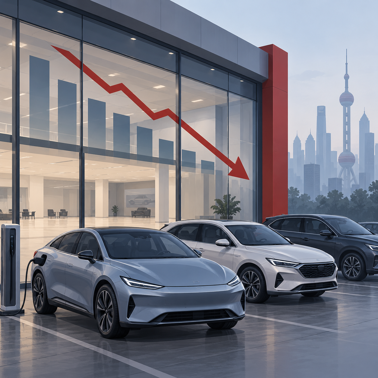 中国乘用车零售量连续12个月同比下滑 9月跌幅最大