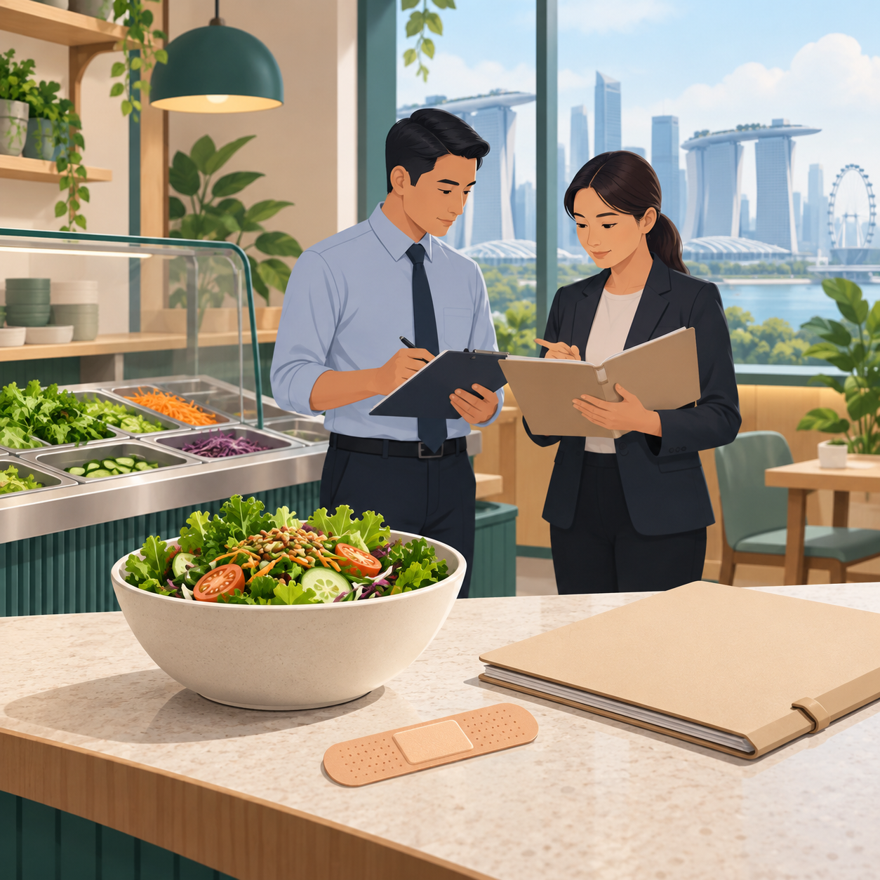 警方与人力部：未发现Sumo Salad工伤索赔涉及欺诈