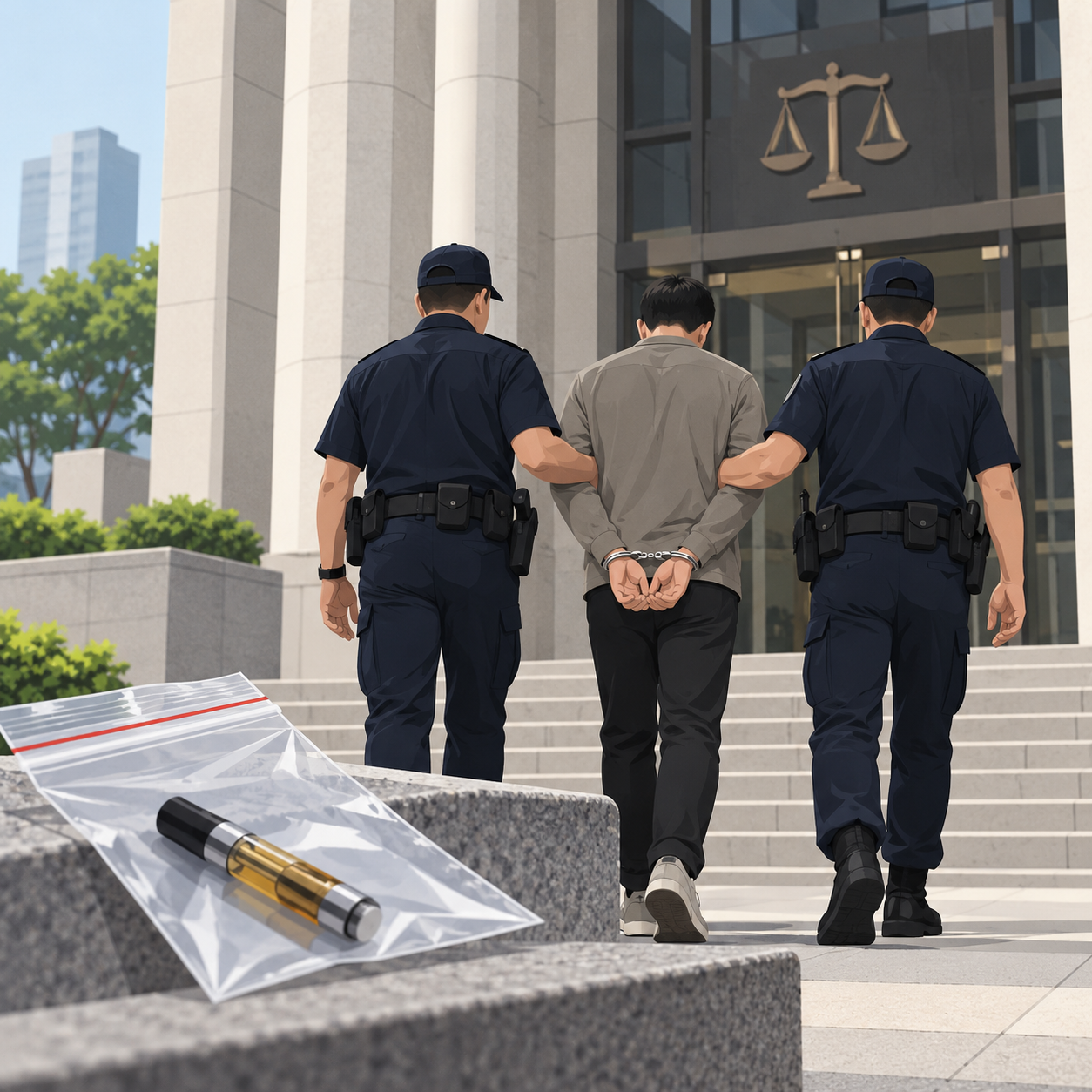 新加坡男子涉依托咪酯电子烟分销案，被判监禁鞭刑