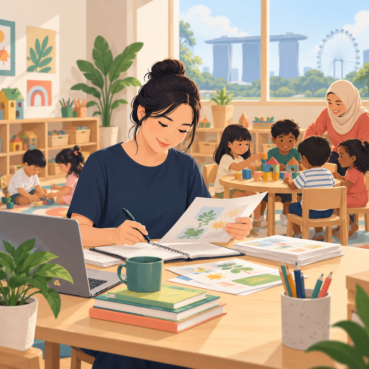 新加坡学前教师2027年11月起每周至少有两小时非教学时间