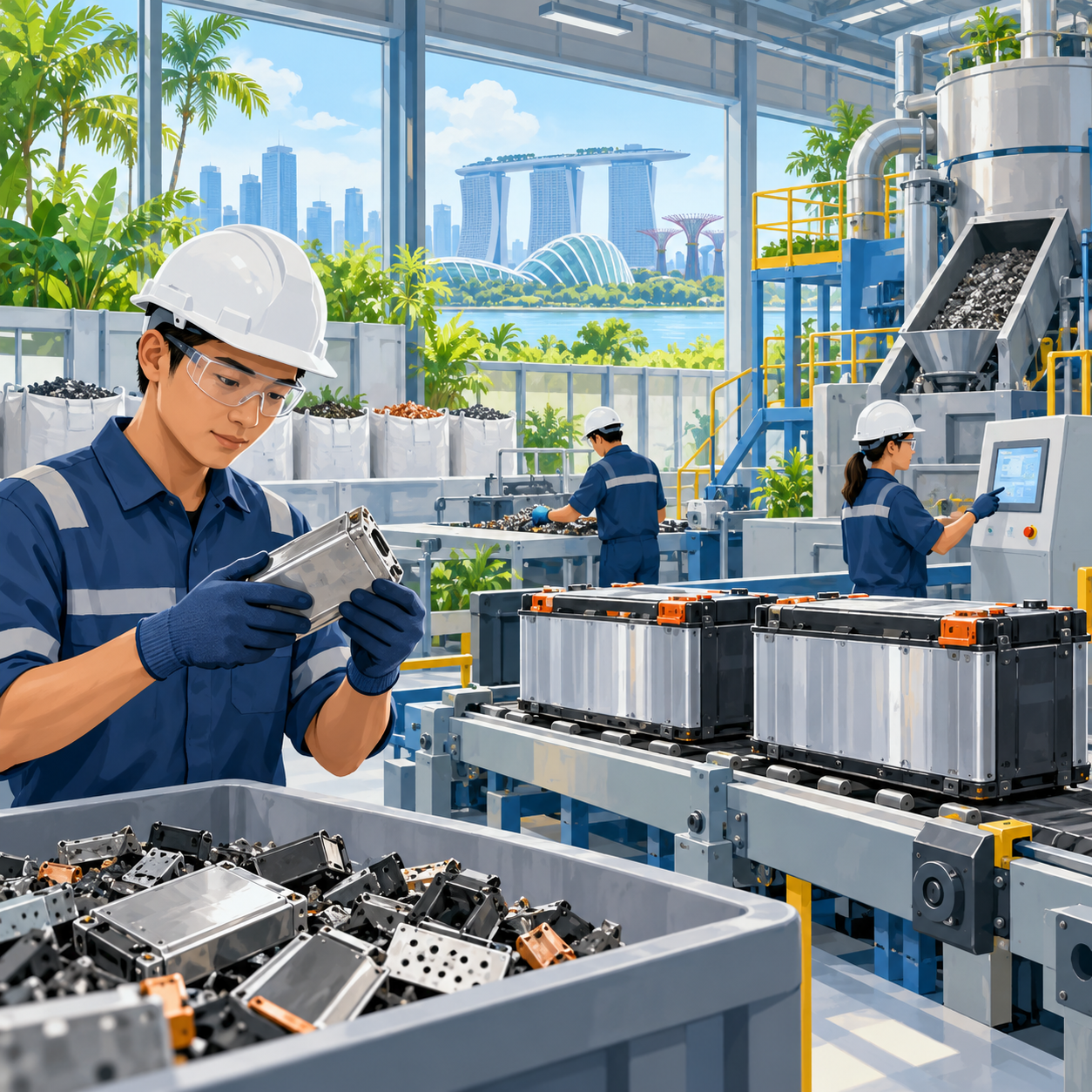 新加坡电池回收初创公司Neu Battery Materials融资760万美元
