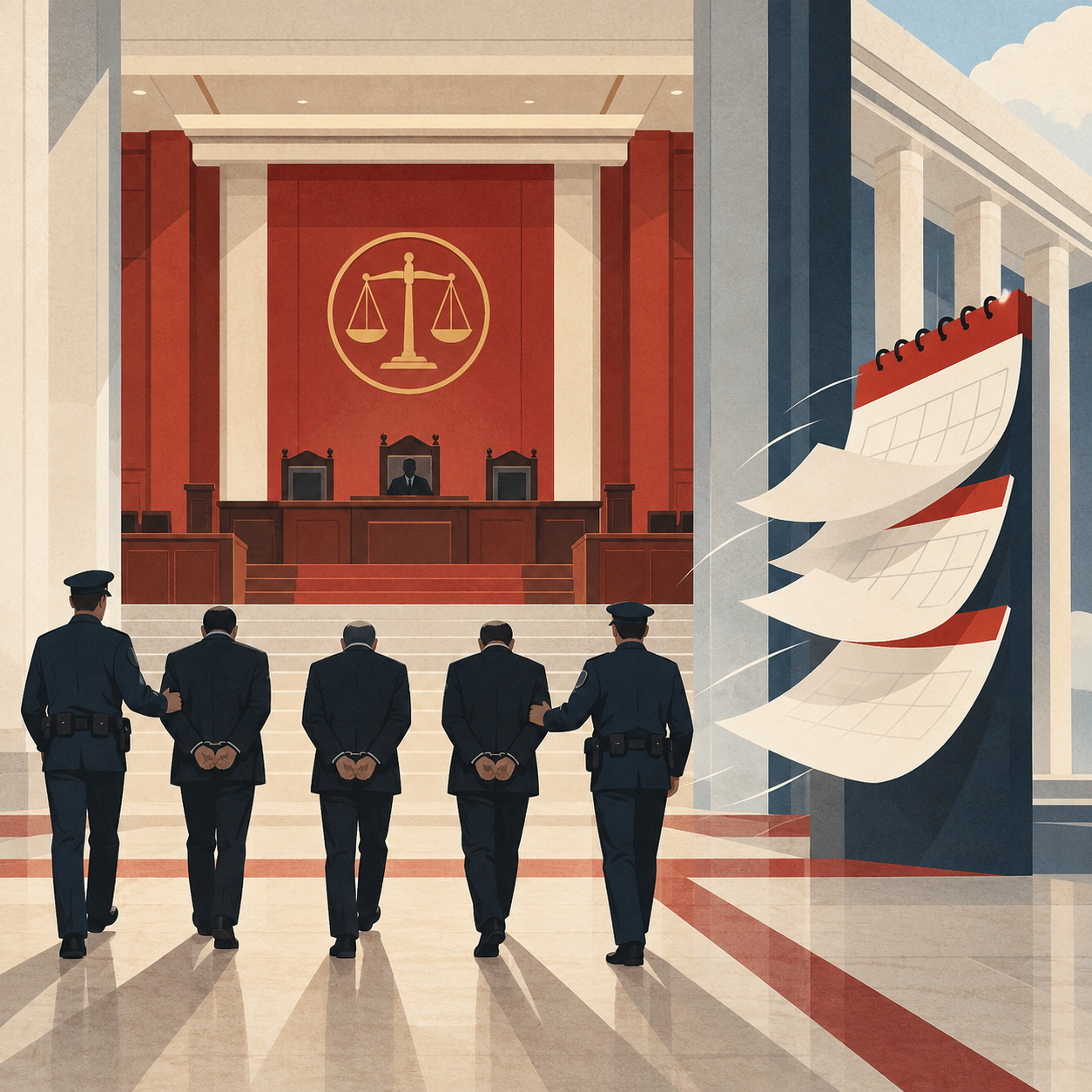 五天三名中管干部一审获刑，五中全会前审判进度加快