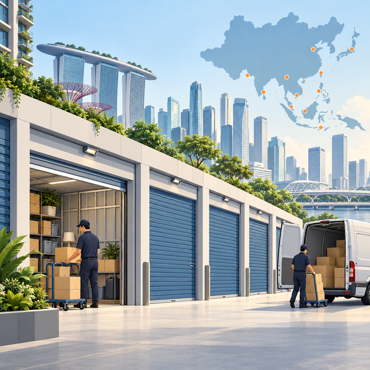 asia.storage上线自助仓储比价平台，覆盖亚洲20多个市场