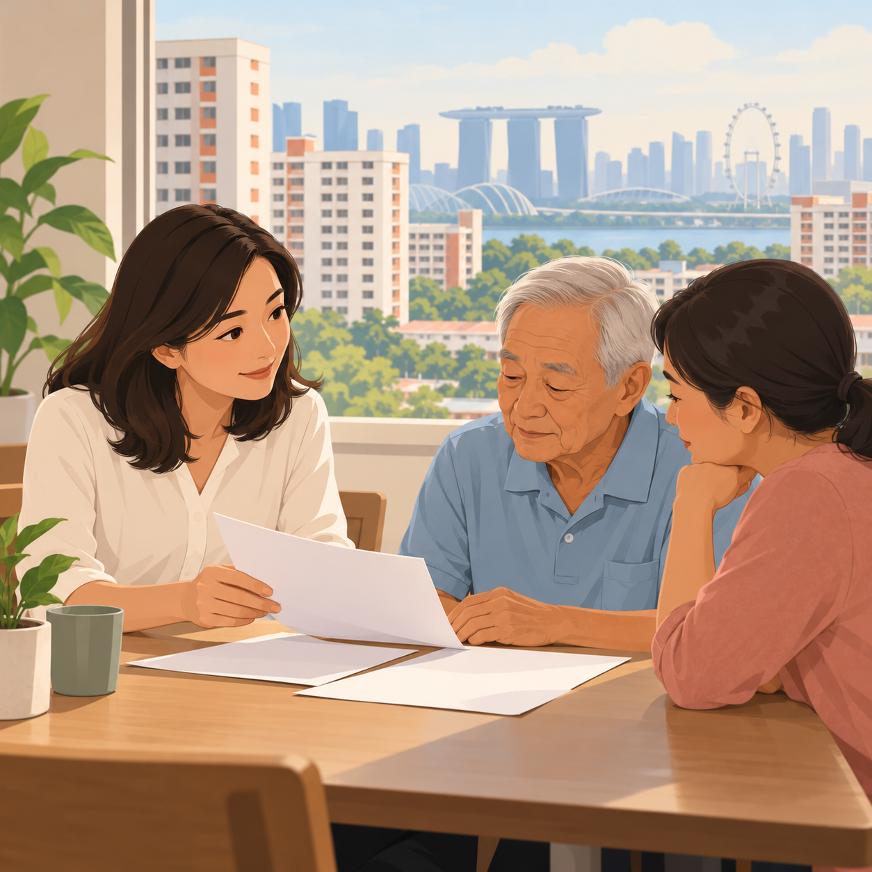 父亲中风并患痴呆后，Sylvia Lim在签署持久授权书前帮助新加坡人办理临终文件