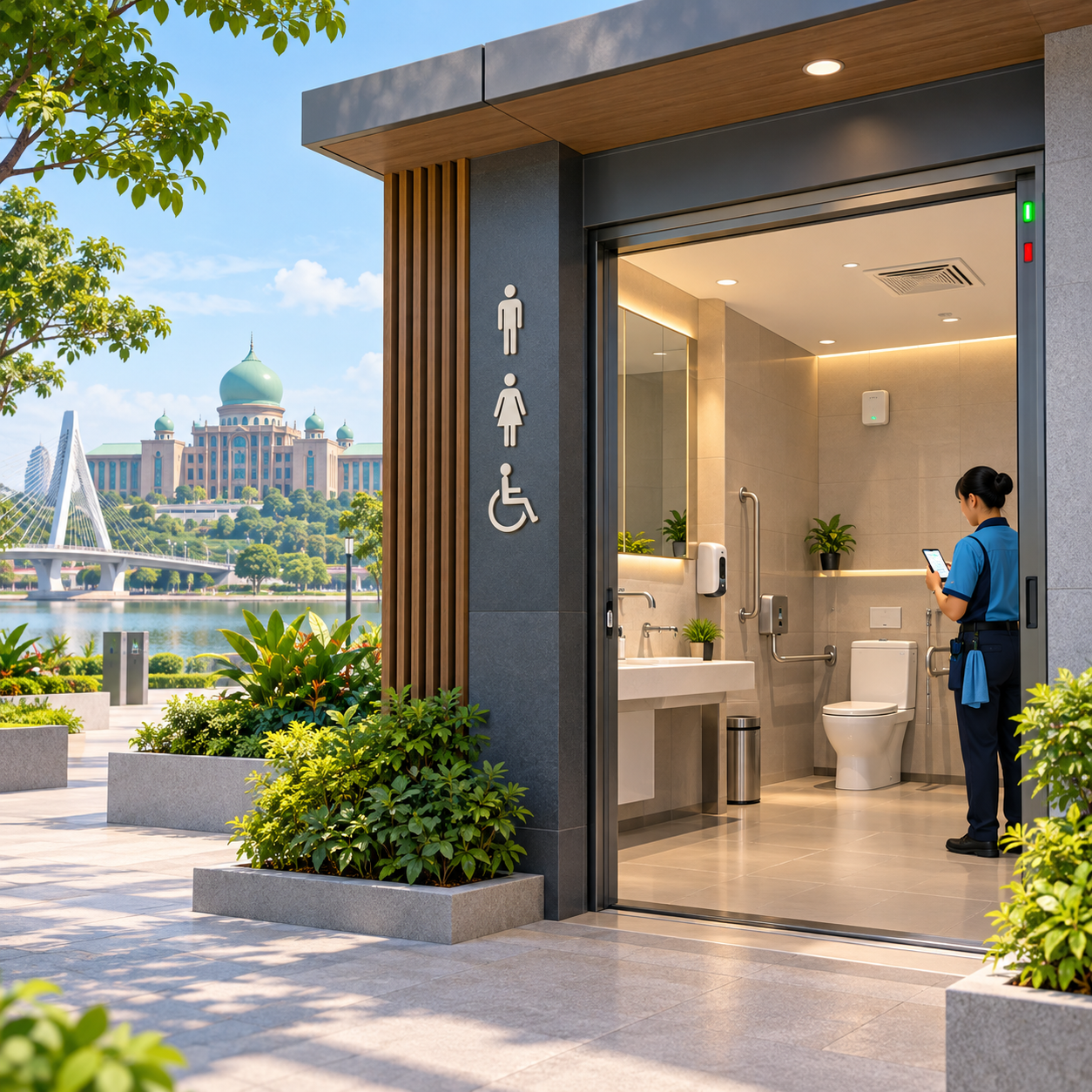 马来西亚计划各州府建设BMW-i智能公厕