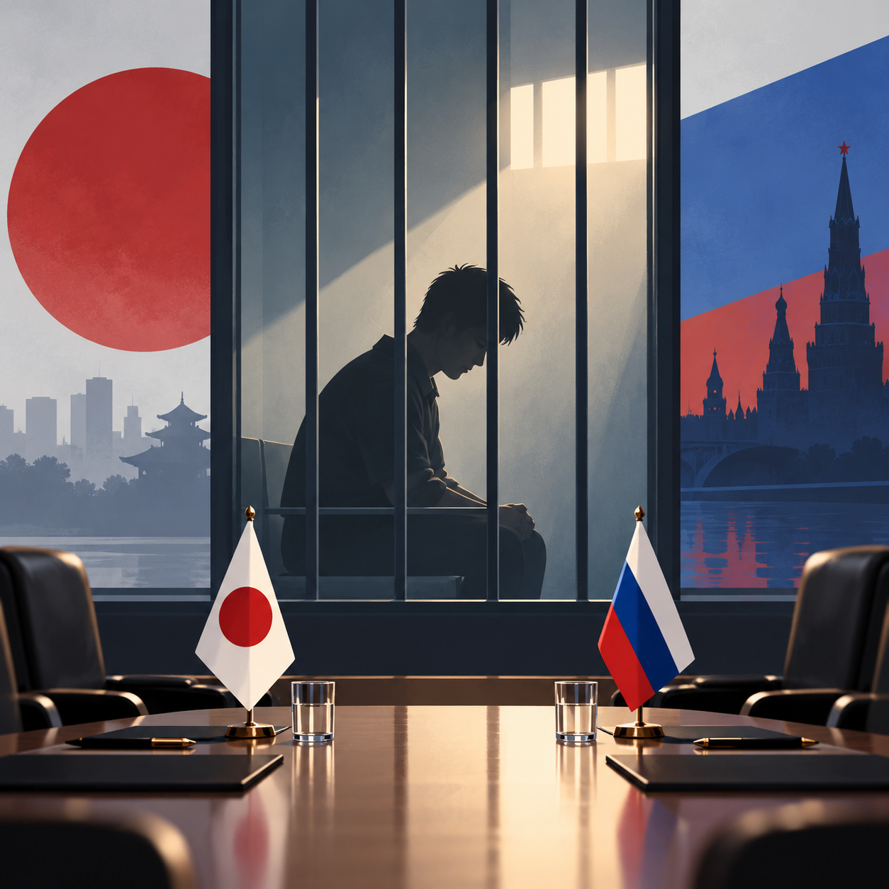 日本否认在俄从事间谍活动 要求尽早会见被捕记者