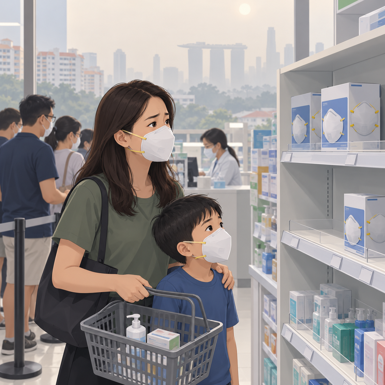 烟霾推高N95口罩需求，部分商店实施限购