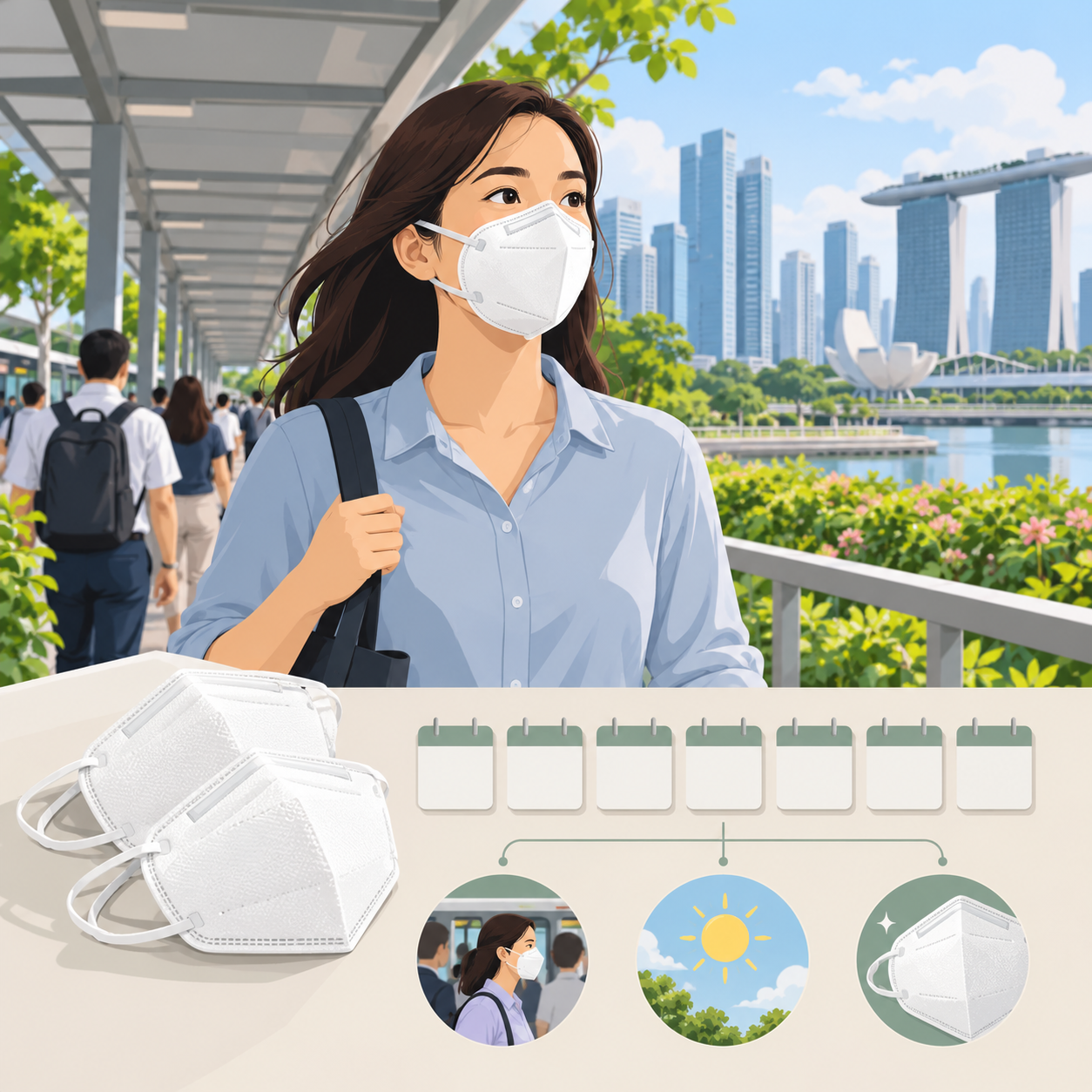 两个免费N95口罩能用多久？专家建议按使用情况更换