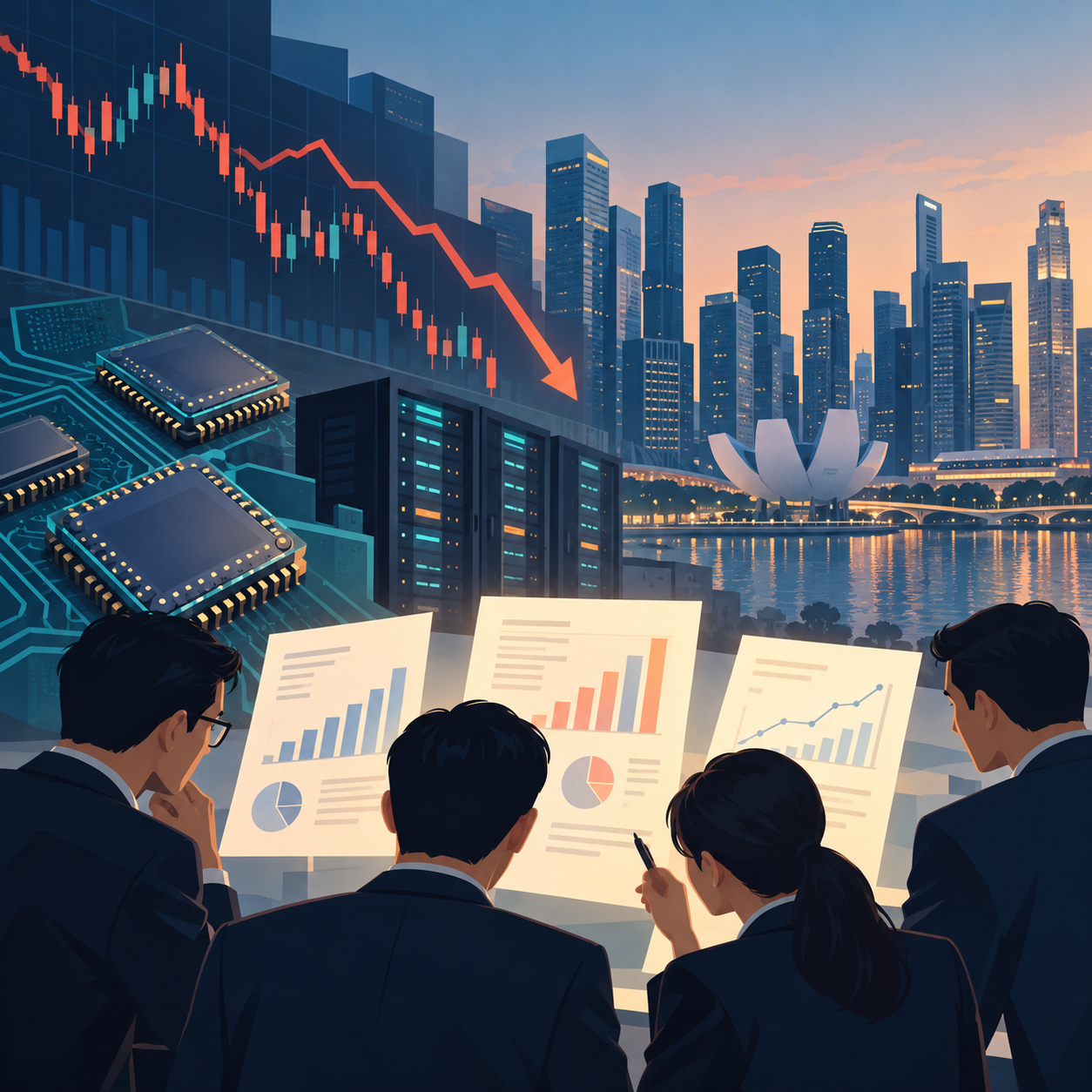 AI板块走势动摇，市场焦点转向企业财报
