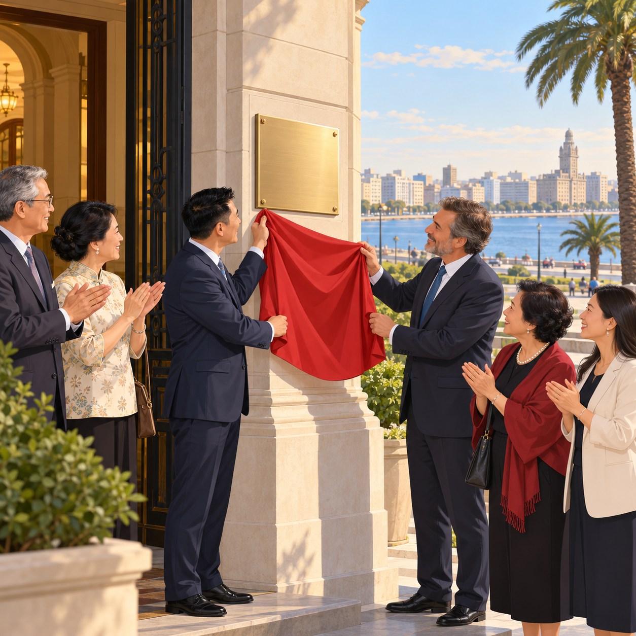 乌拉圭中国和平统一促进会在蒙得维的亚成立