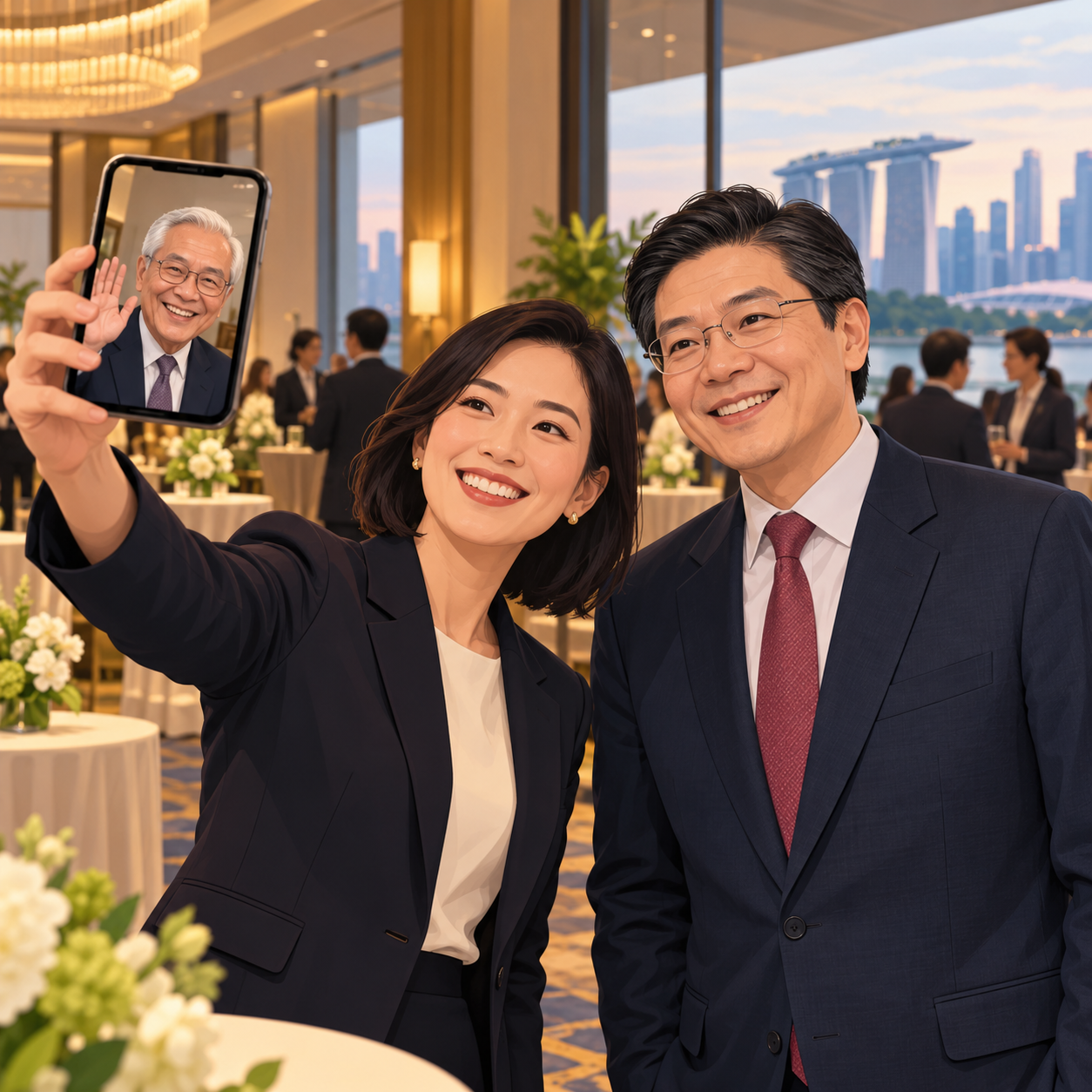 李嘉诚近照亮相《福布斯》报道，与黄循财隔空“合影”