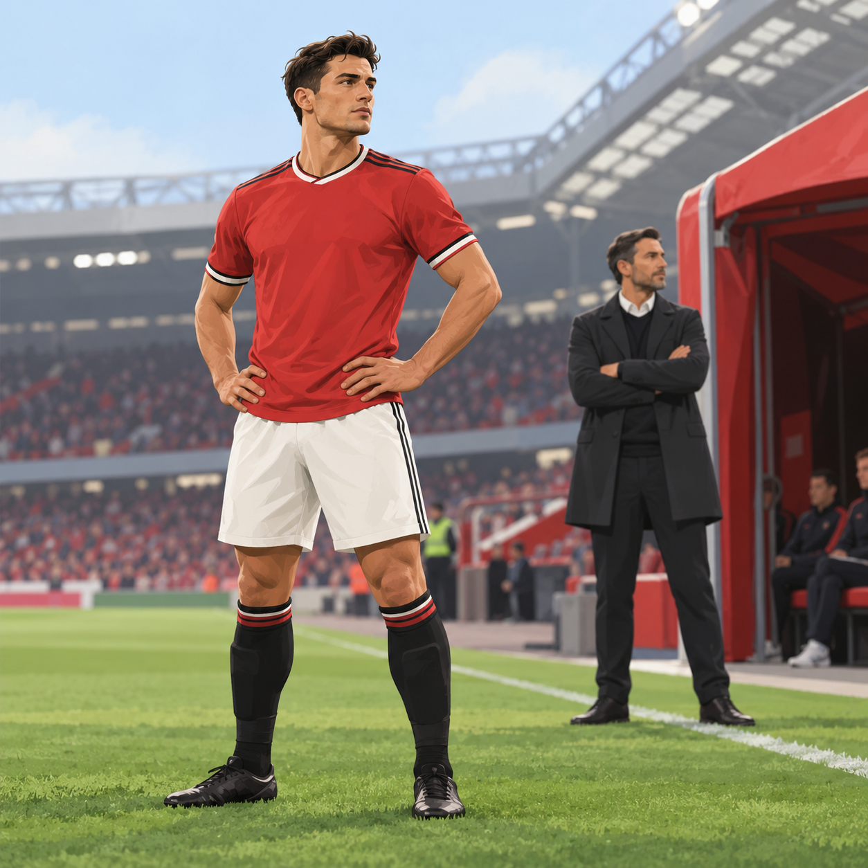 卡里克：马丁内斯可出战曼联客场对利兹联
