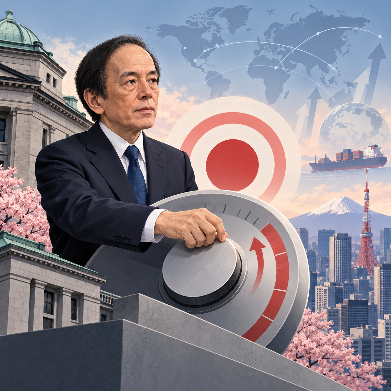 植田和男：日本央行将继续加息，力求将通胀锚定在2%