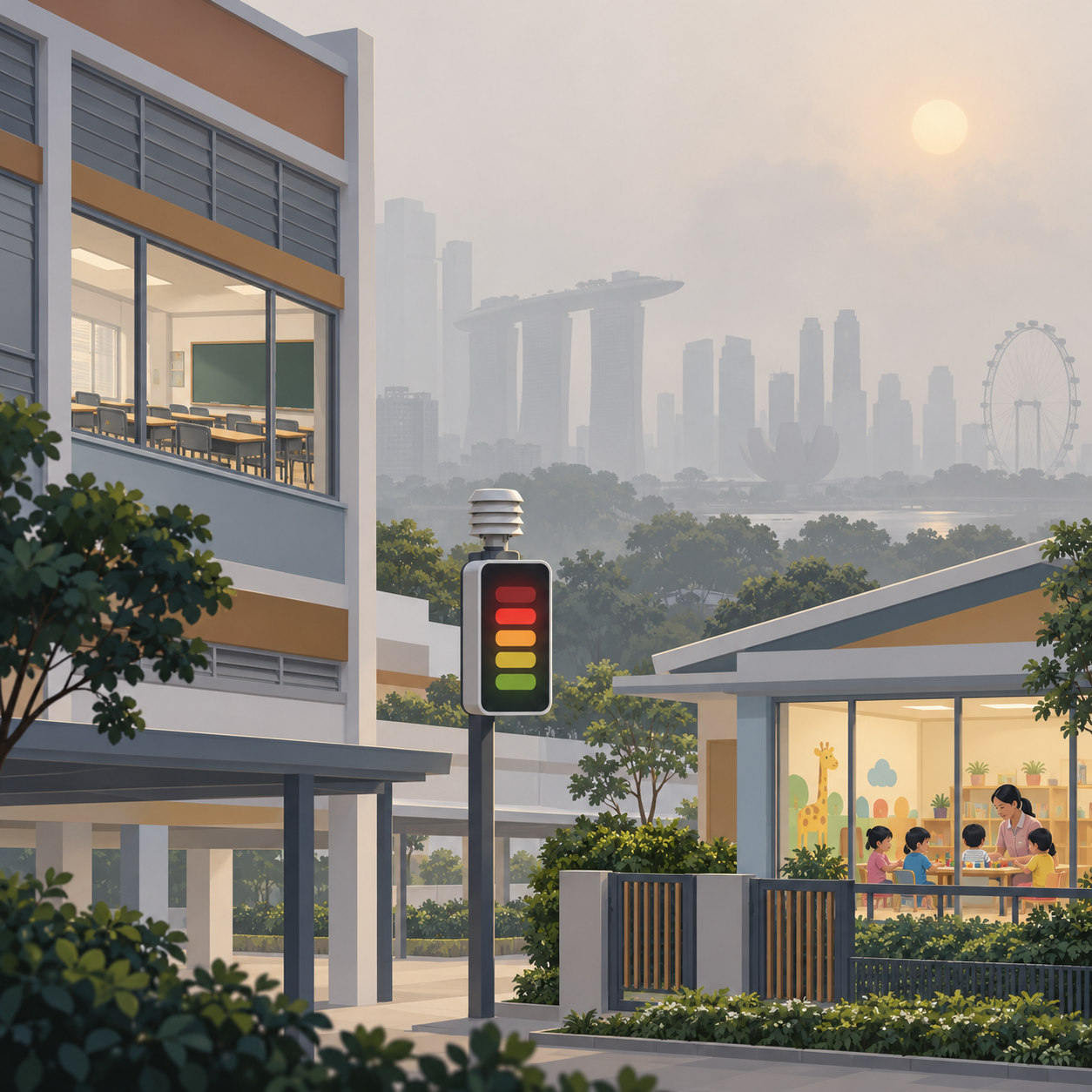 若PSI进入“危险”范围，部分学校或停课，学前教育机构照常开放