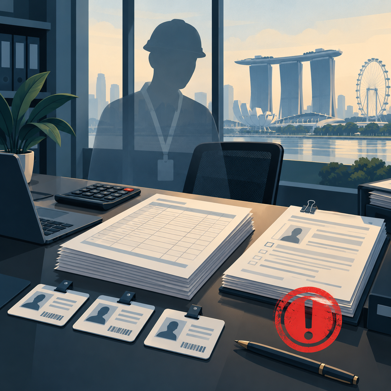 新加坡10人涉嫌虚报公积金或薪资申报被控