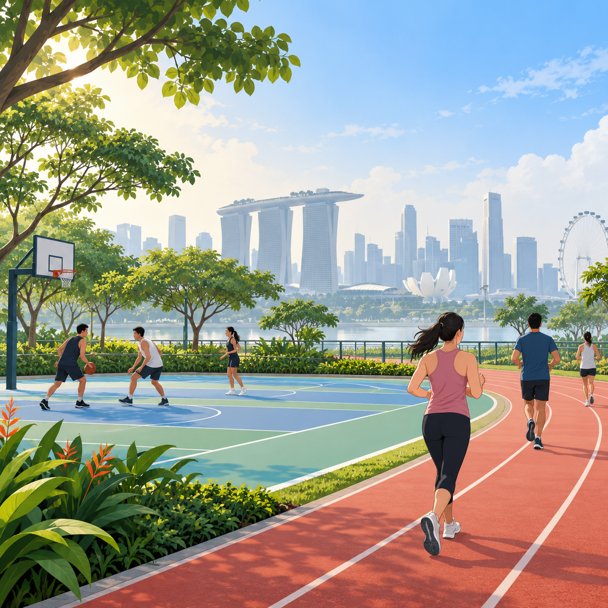 新加坡ActiveSG户外体育设施10月17日恢复运营